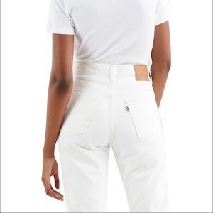 Levi’s 501® White High Waisted Jeans
